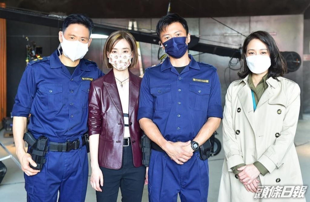 劉雅瑟開心在《海關戰線》,可以跟學友、霆鋒和嘉欣等前輩合作。
