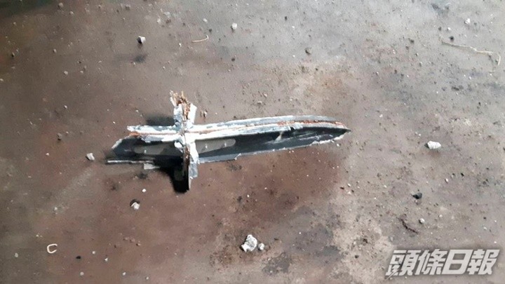 有疑似伊朗的「見證者136」無人機被擊落。路透社圖片
