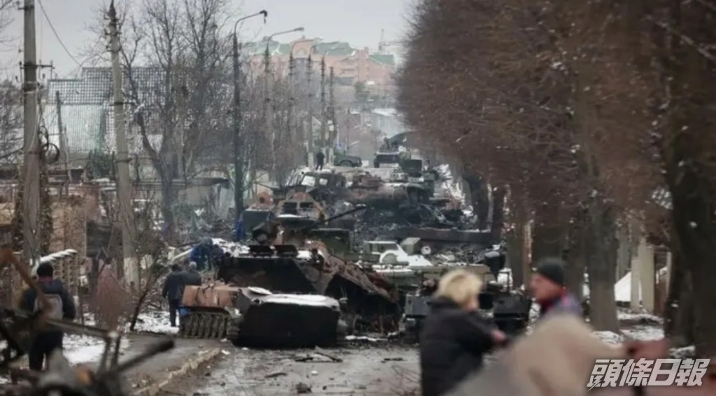 俄羅斯攻烏以來已破壞烏克蘭多個城市。AP