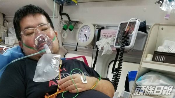 拓也哥自2017年開始進出醫院。