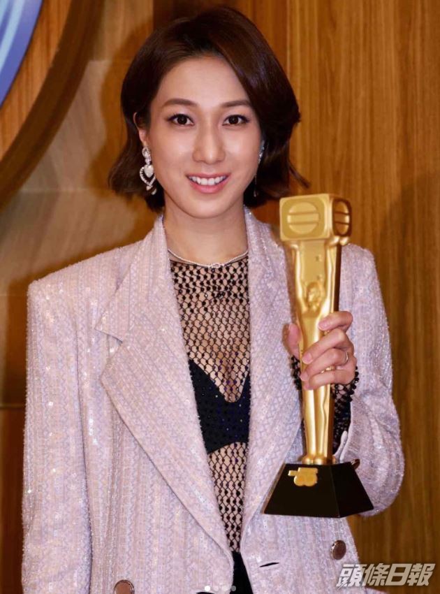 嘉欣在TVB頒獎禮上成為馬來西亞視后。