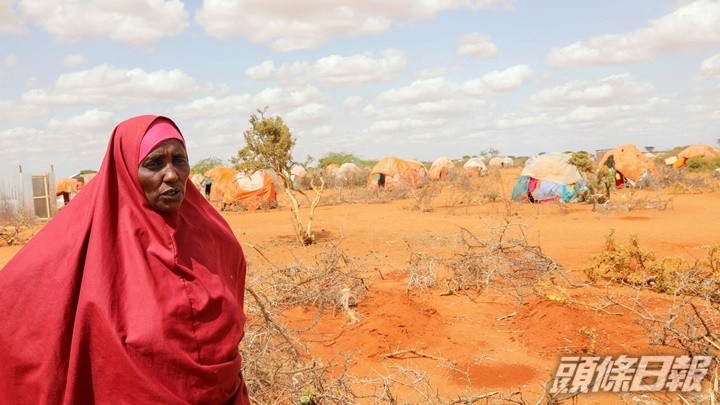 索馬里多地出現乾旱天氣。路透社圖片