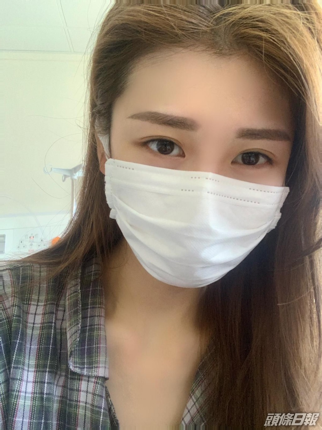 兩年前施匡翹中招,成為第一位確診新冠肺炎藝人。
