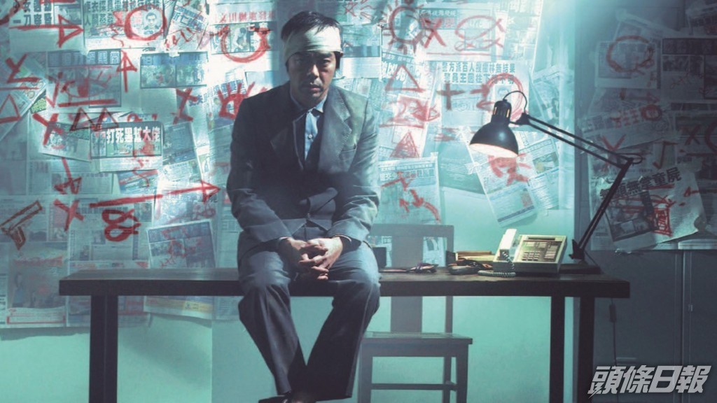 青雲在《神探》中，同樣飾演一個查案好叻，但「神神哋」的警察。