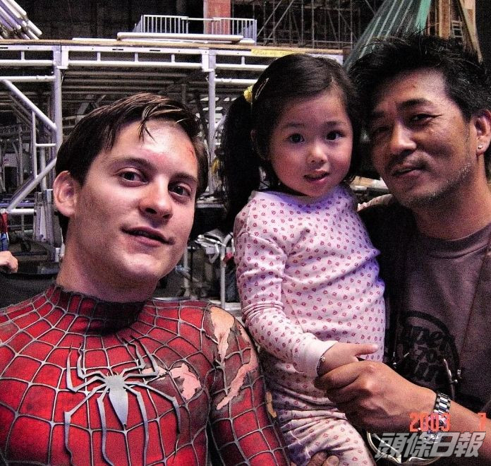 林導出任《Spider-Man 2》動作指導，而囡囡林沚羿亦與Tobey Maguire有對手戲。