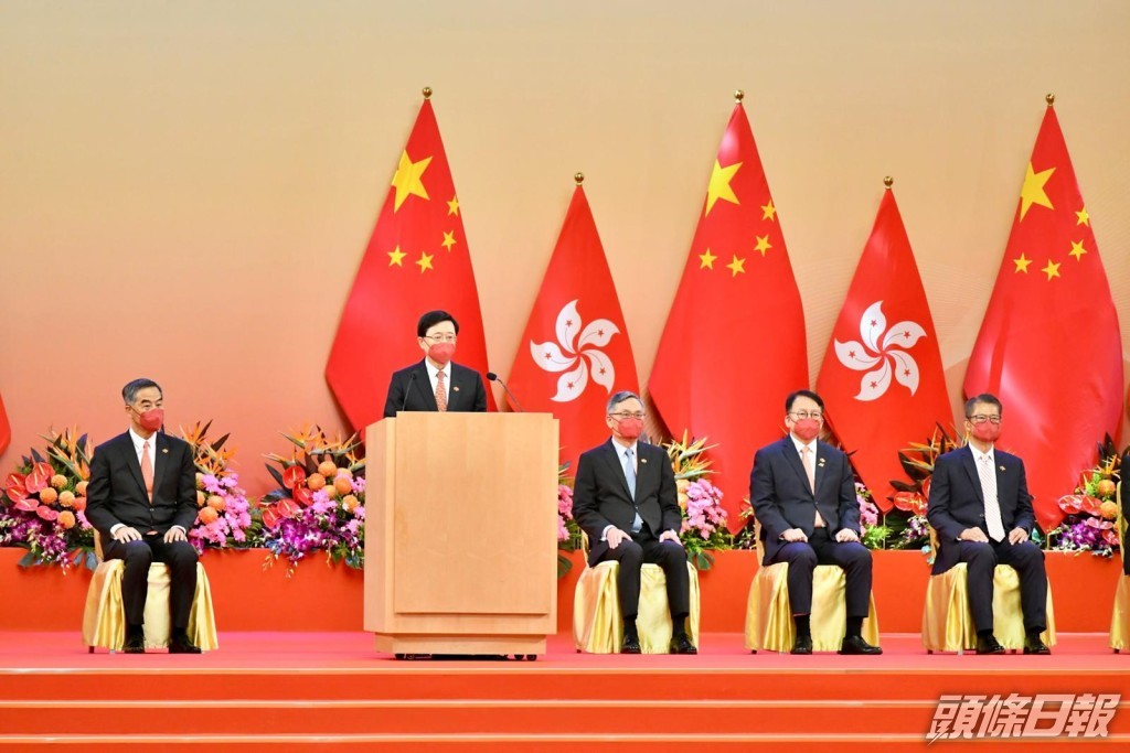 李家超指一國兩制為香港長期繁榮穩定提供最佳制度保障。