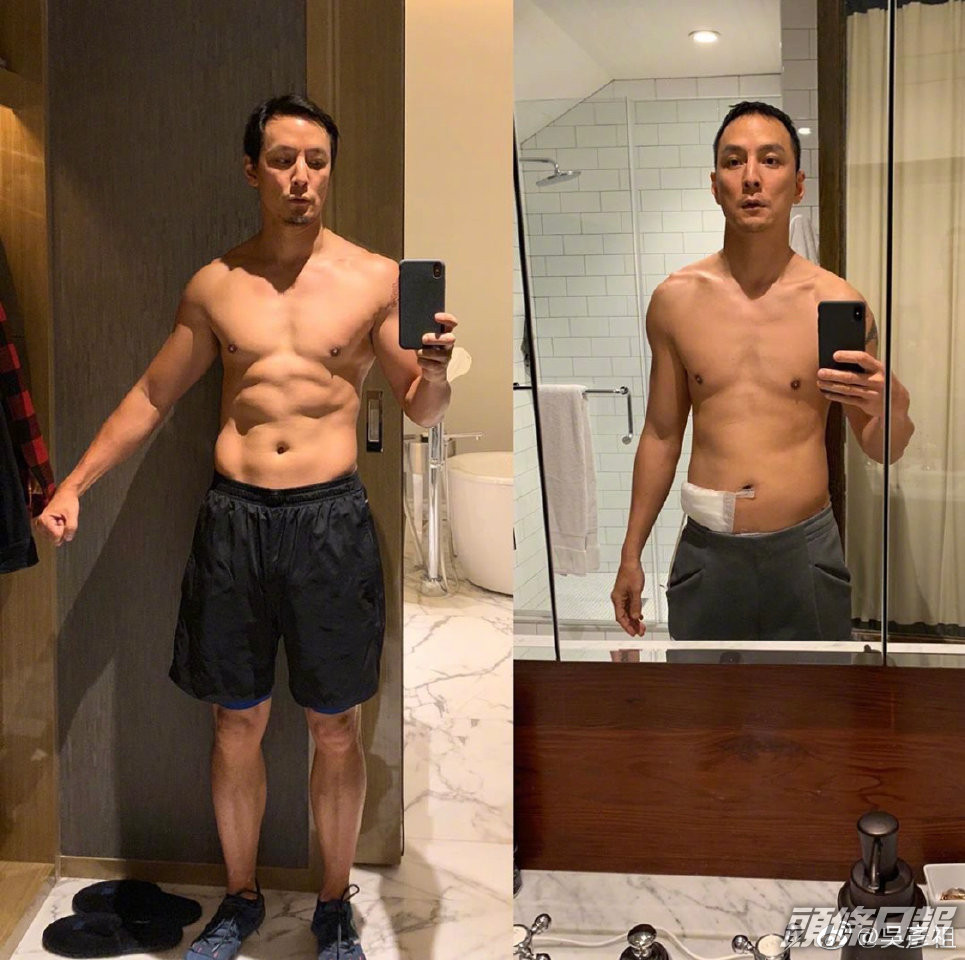 47歲吳彥祖不停Keep fit，保持住狀態。