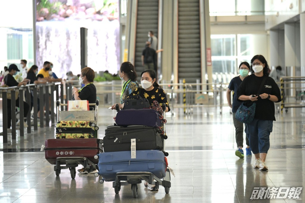 羅祥國指疫情後香港整體旅客量只剩下不足1成。資料圖片