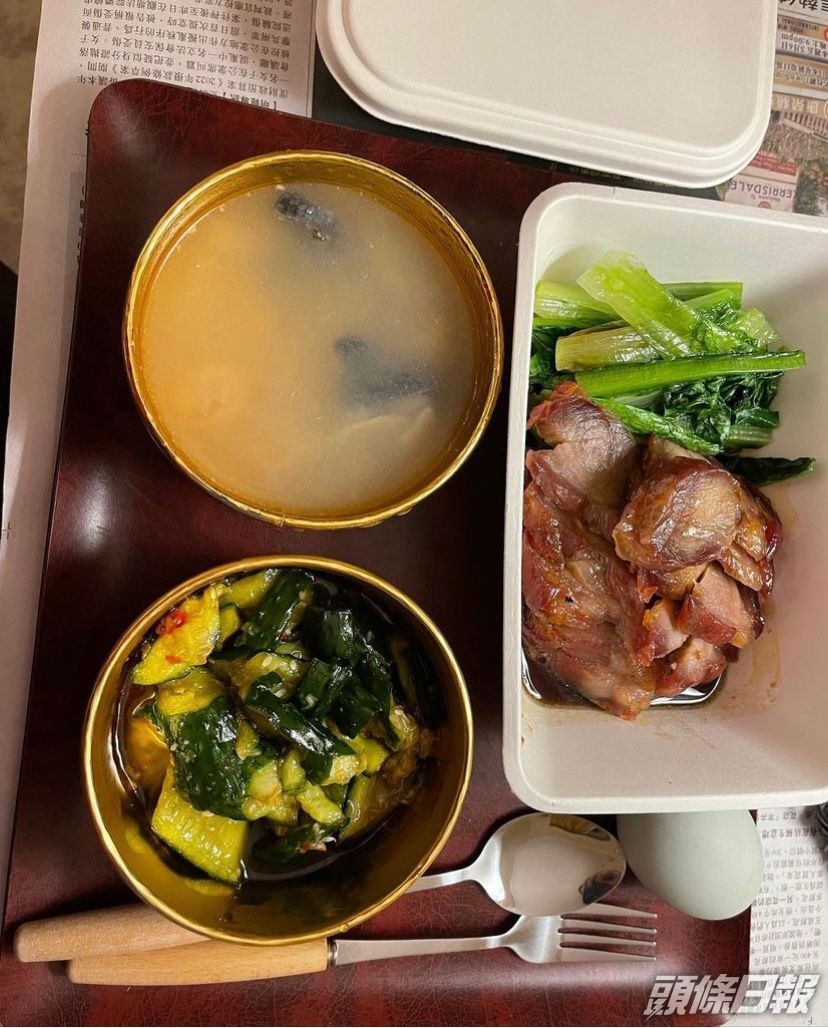 膳食豐富。