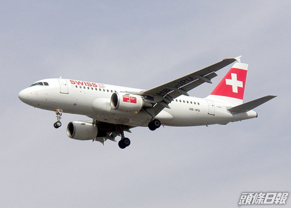 瑞士國際航空排第10位。