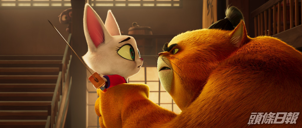 《非常貓狗反轉武林》由中英美三地片商聯合製作，電影有份角逐今年奧斯卡最佳動畫片。