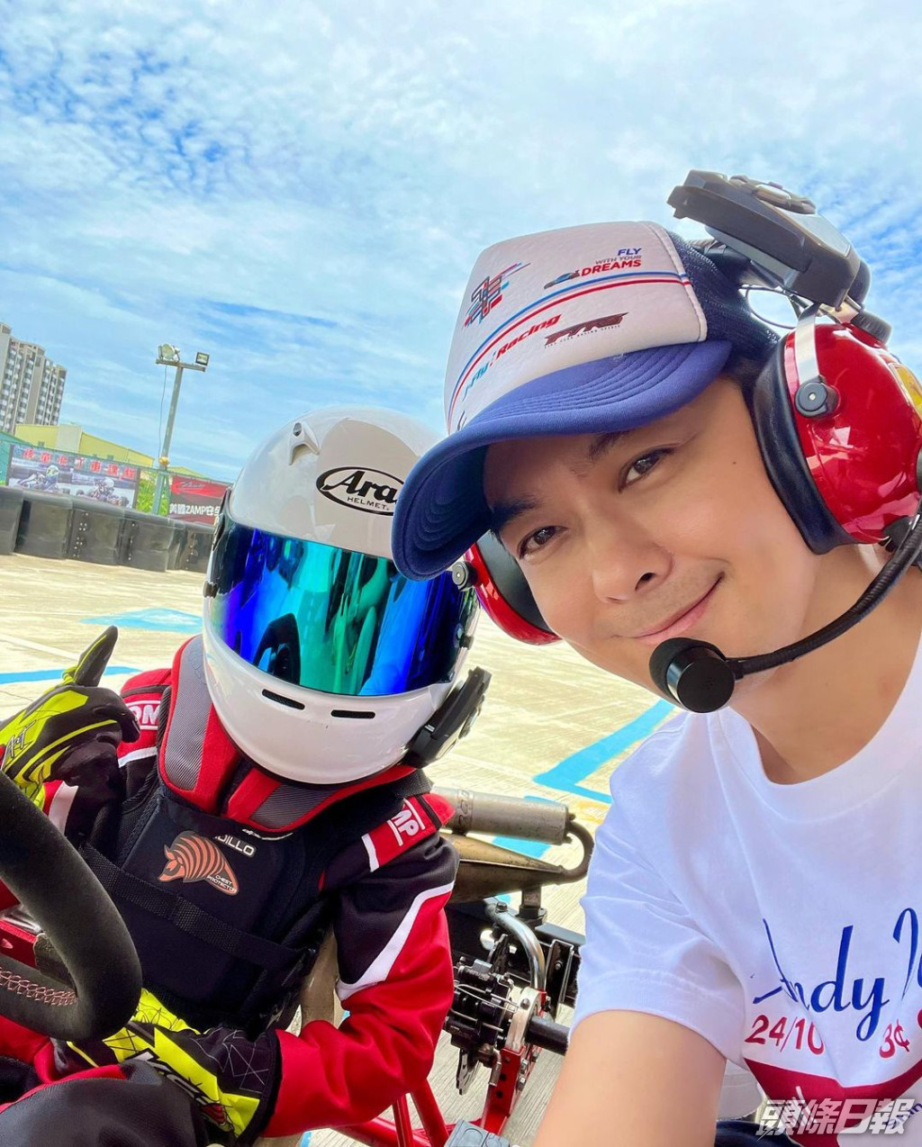 林志穎今年7月22日帶兒子去比賽期間發生車禍。