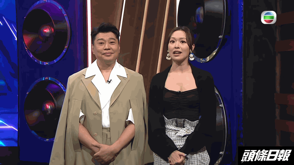 昨晚《好聲好戲》決賽，由阮兆祥、馮盈盈主持。