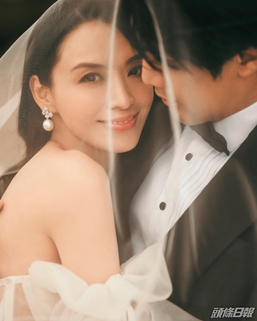 陳煒的婚照好靚。