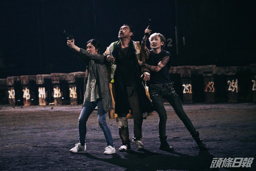 戲中Jeana跟青雲和阿Sa，都有不少對手戲。