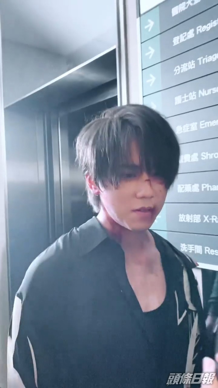 除了跟濟哥的短片,還有自己一個的片段。