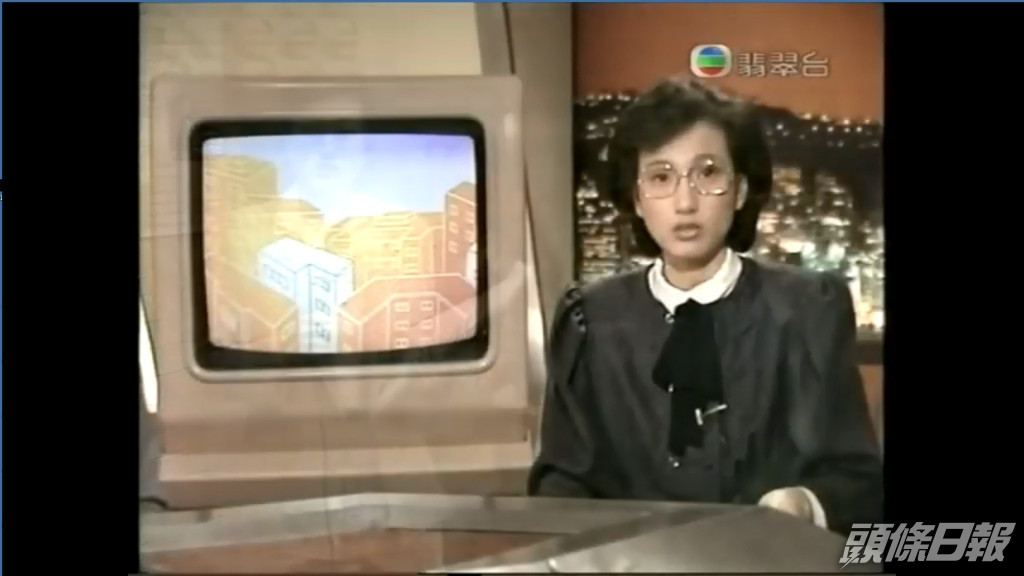第一代TVB新聞女主播葉雅媛。​