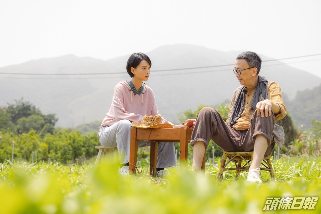 阿談覺得旦哥跟戲中校長極似，教後輩演員亦有自己方法。