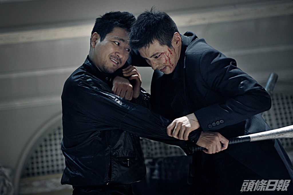 元斌（右）已有12年冇拍戲劇作品。