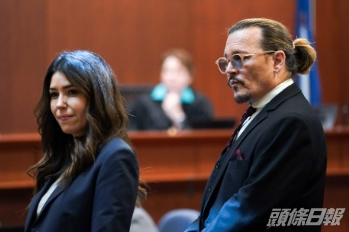 尊尼律師Camilla Vasquez前日盤問安柏時相當尖銳，令對方嬲到與律師團隊爭執。