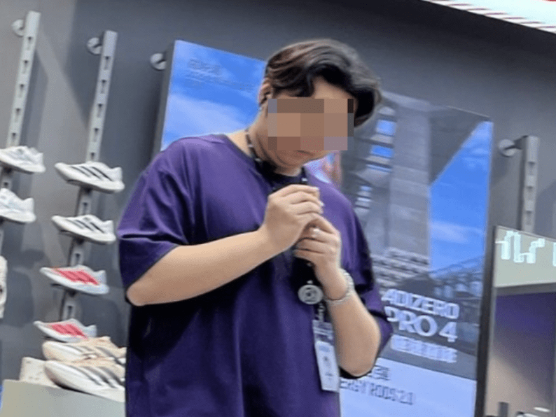 懷疑涉事男職員。Threads截圖 懷疑涉事男職員。Threads截圖