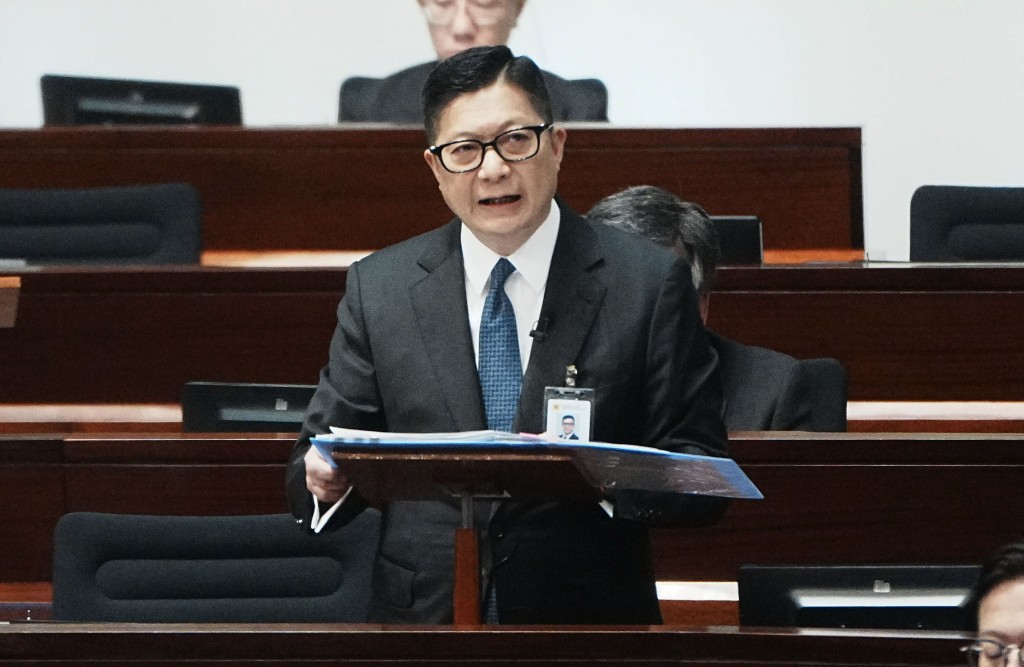 保安局局長鄧炳強。資料圖片 保安局局長鄧炳強。資料圖片