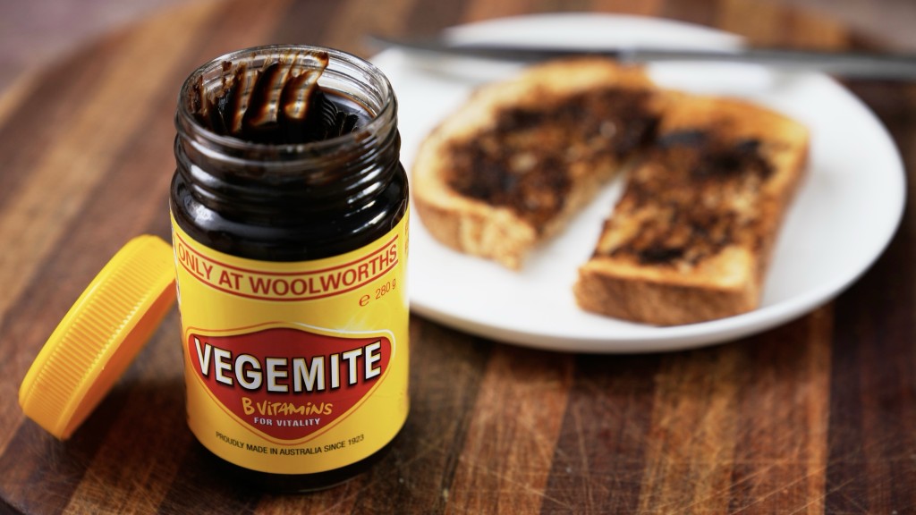 澳洲「國民抹醬」Vegemite。 美聯社