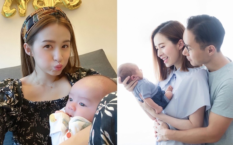 Jess同囝囝似洋娃娃咁可愛。