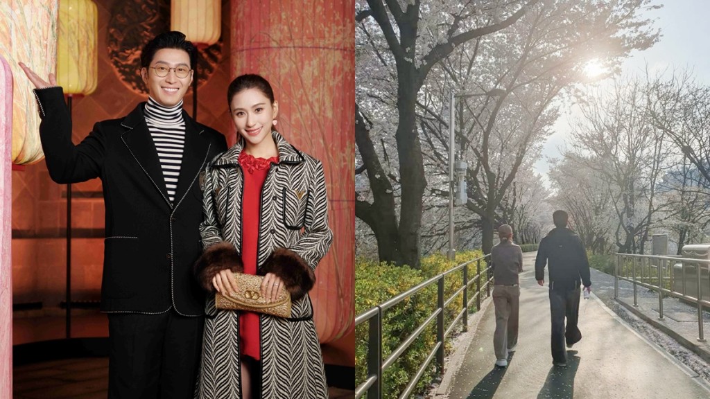何超蓮迎結婚三周年高調放閃    晒竇驍「視角」甜蜜賞櫻破婚變傳聞