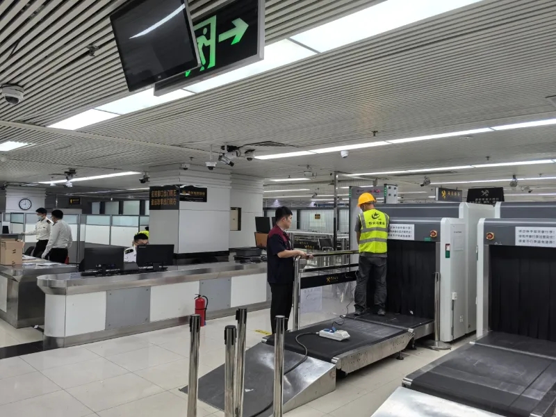 羅湖口岸進行改善工程。　羅湖口岸提供
