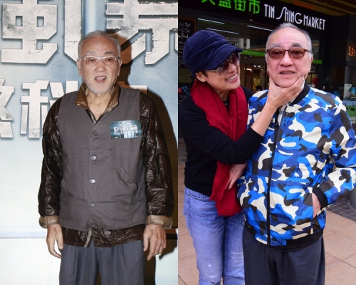 阿戚陪鹏哥入院及接出院，鹏哥日前精神奕奕现身煞科宴。（资料图片）