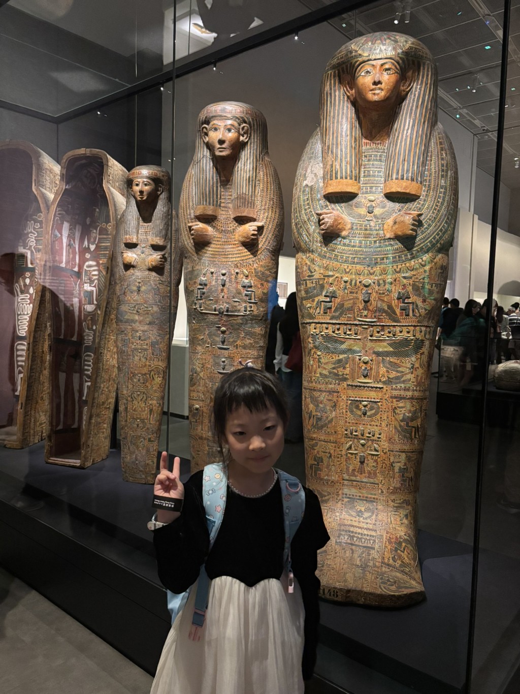 「古埃及文明大展 ── 埃及博物館珍藏」是香港歷來規模最大、展期最長的古埃及文物展。（圖片來源：《親子王》）