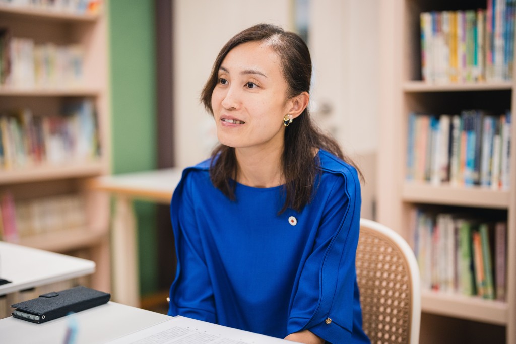 香港紅十字會特殊教育及復康服務主管吳燕儀指出,不少有特殊學習需要的學生「或多或少」經歷過歧視,但他們選擇專注於積極面向,其精神更能感染身邊人。汪旭峰攝 香港紅十字會特殊教育及復康服務主管吳燕儀指出,不少有特殊學習需要的學生「或多或少」經歷過歧視,但他們選擇專注於積極面向,其精神更能感染身邊人。汪旭峰攝