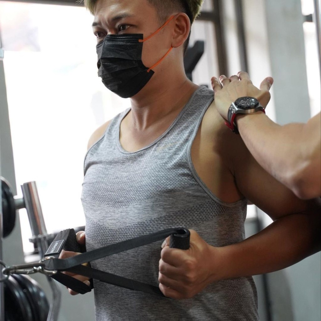 祖祖好畀心機做Gym。