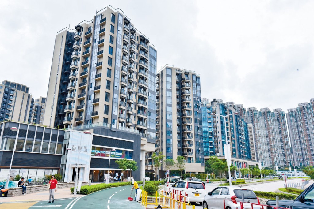 麗新及帝國集團的將軍澳藍塘傲以1880萬重售天台特色戶。