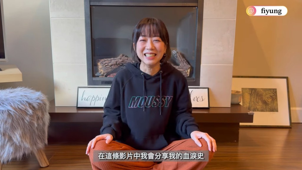 日前容羨媛YouTube拍片坦言經歷與三個月的黑暗時間，言談間不時出現眼紅紅和哽咽。