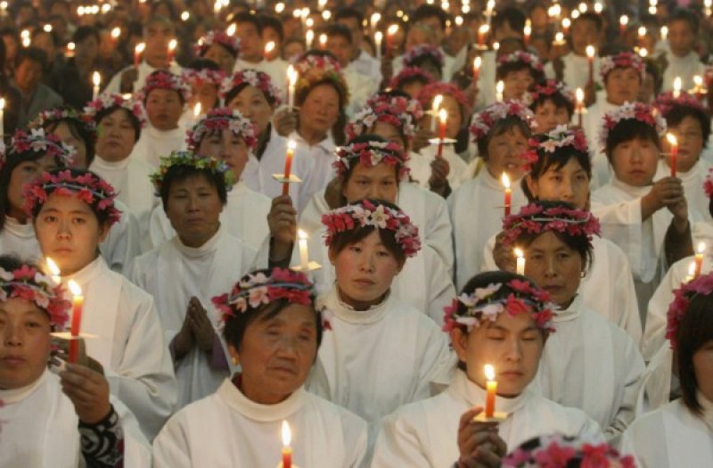 中國天主教會活動。