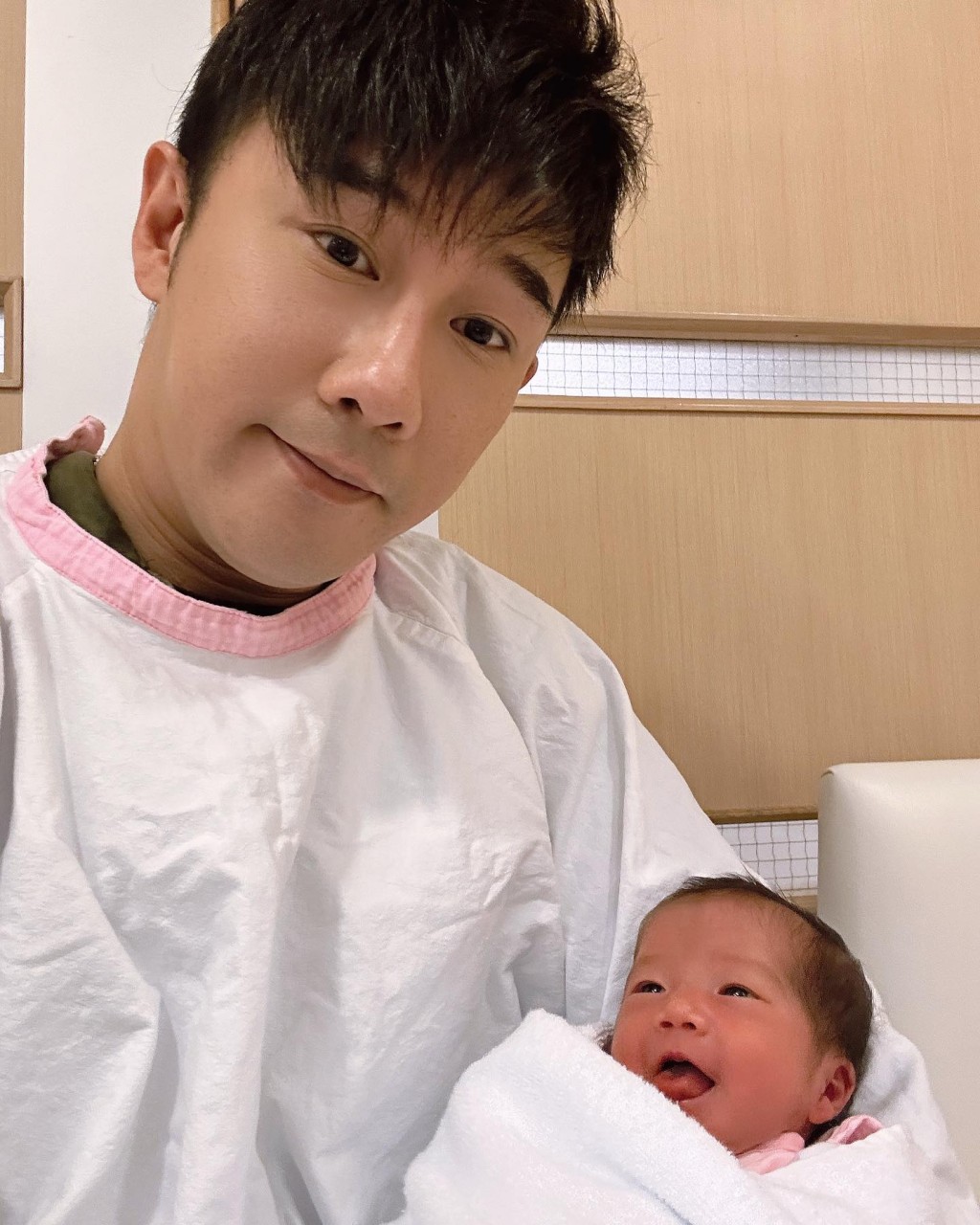 甄澤權今年4月做爸爸。