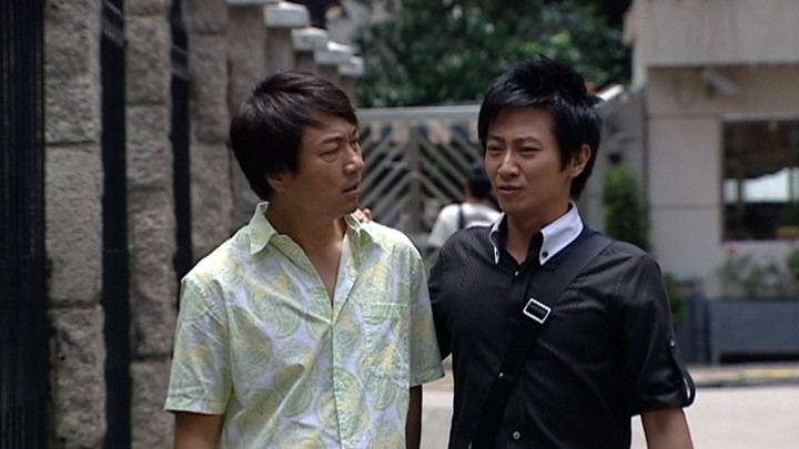 孫耀威在《Click入黃金屋》與黎耀祥飾演兄弟。