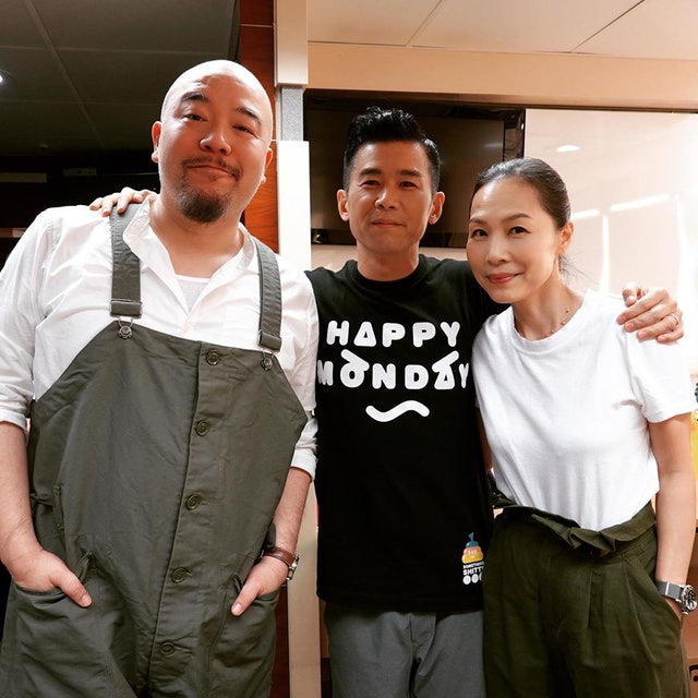 黃偉文與林海峰夫婦有不少合照,近日為「釋放彭羚」發聲。 黃偉文與林海峰夫婦有不少合照,近日為「釋放彭羚」發聲。