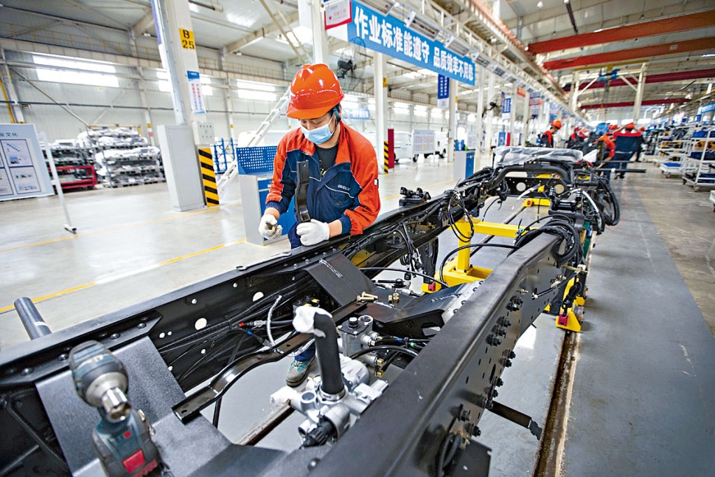 高盛發表報告,預計今年中國四個季度經濟平均增速為6.5%。