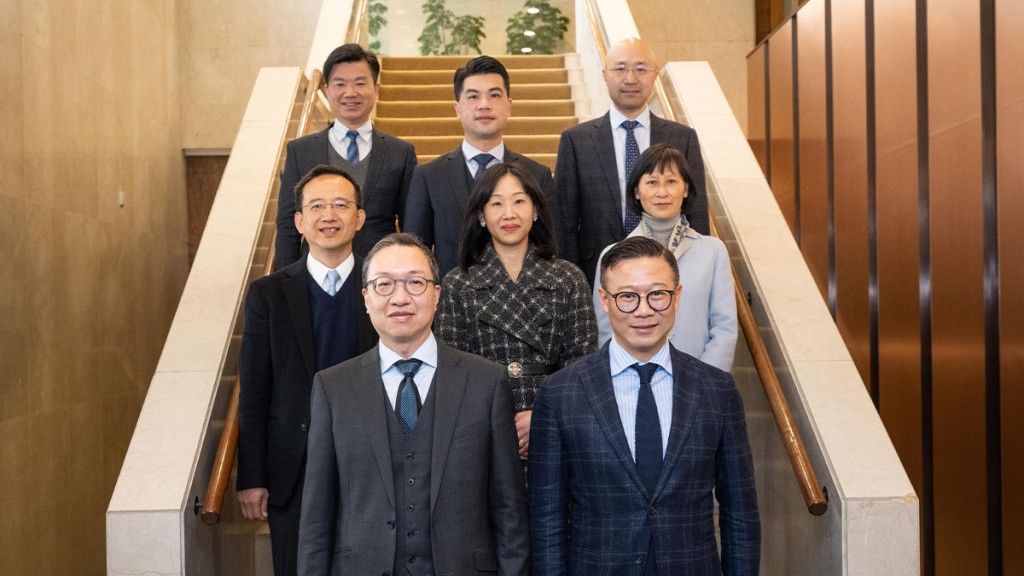 律政司「粵港澳大灣區專責小組」今日舉行首次會議。政府新聞處圖片