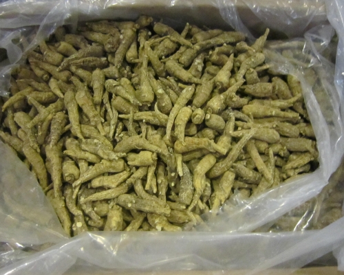 海關檢獲的懷疑花旗參。