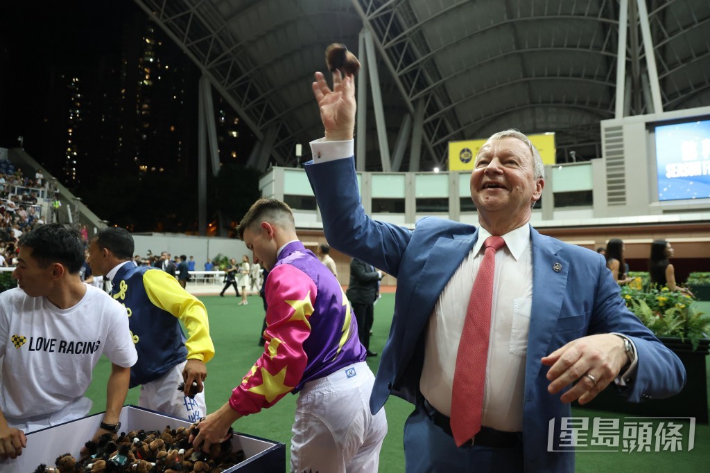 馬會行政總裁應家柏。 馬會行政總裁應家柏。