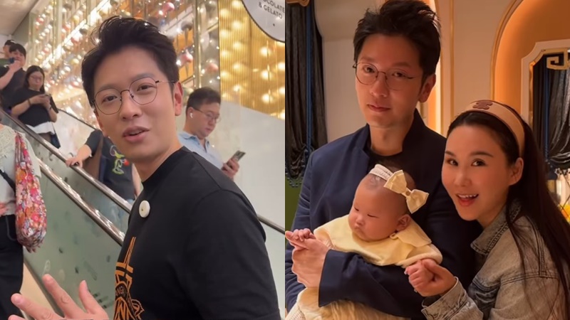 高鈞賢豪言餵飽老婆 當員工面親密舉動令人嘩然 闊太妻子產後5月體重直線上升