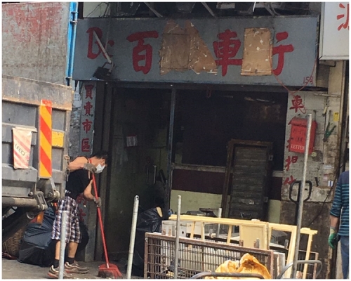 非法收集廢電池，回收商貨車司機罰款五萬元。梁銘姿攝