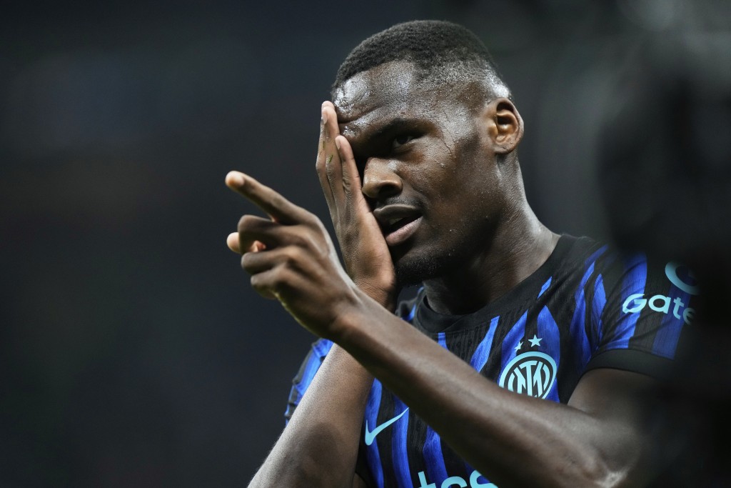 國際米蘭前鋒安治邦尼是意甲今季最佳後備殺手，或成今仗對科木的勝負關鍵。美聯社