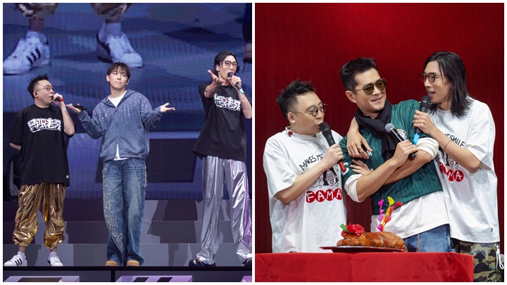 農夫演唱會｜MC張天賦自爆小學已迷戀農夫  古天樂壓軸以老闆身份現身  切燒豬唱《天命最高》全場High爆