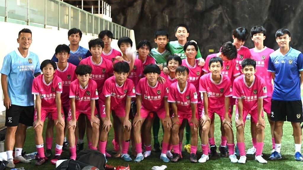 晉峰U16(圖)與傑志U16明日爭逐王者寶座。晉峰足球會FB圖片