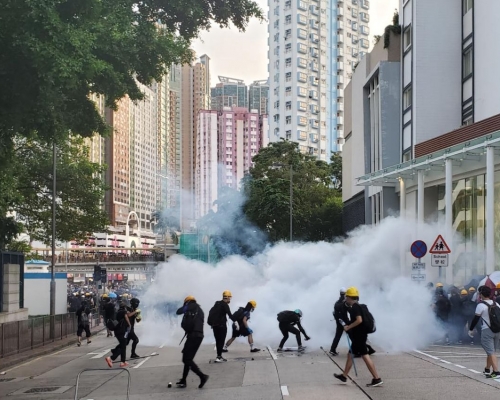 本港示威衝突不斷。資料圖片